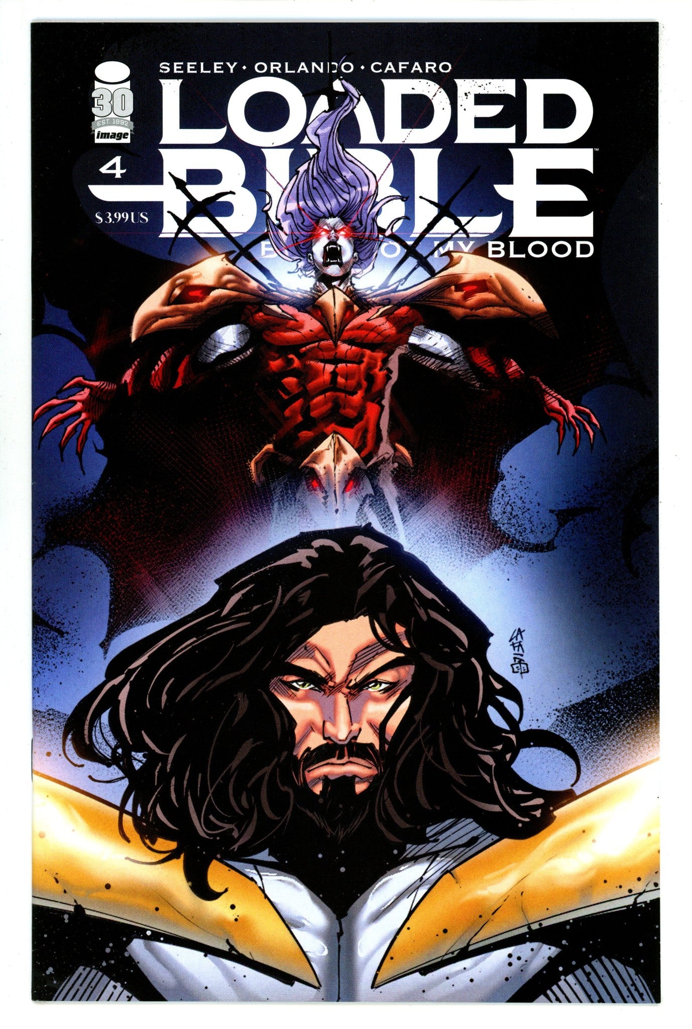 Loaded Bible: Blood of My Blood 4 High Grade (2022) Cafaro Variant 