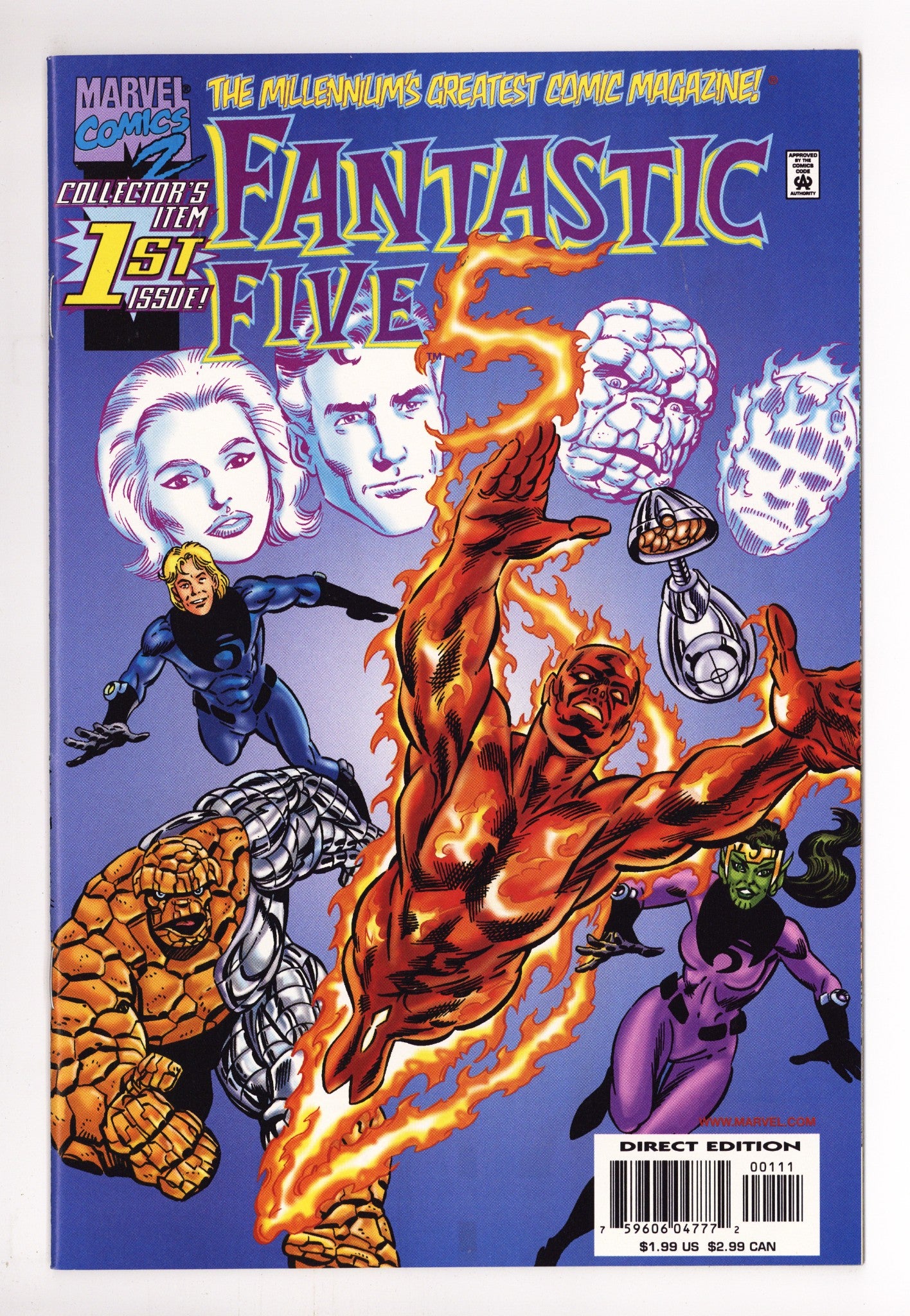 Fantastic Five Vol 1 1 High Grade (1999) 