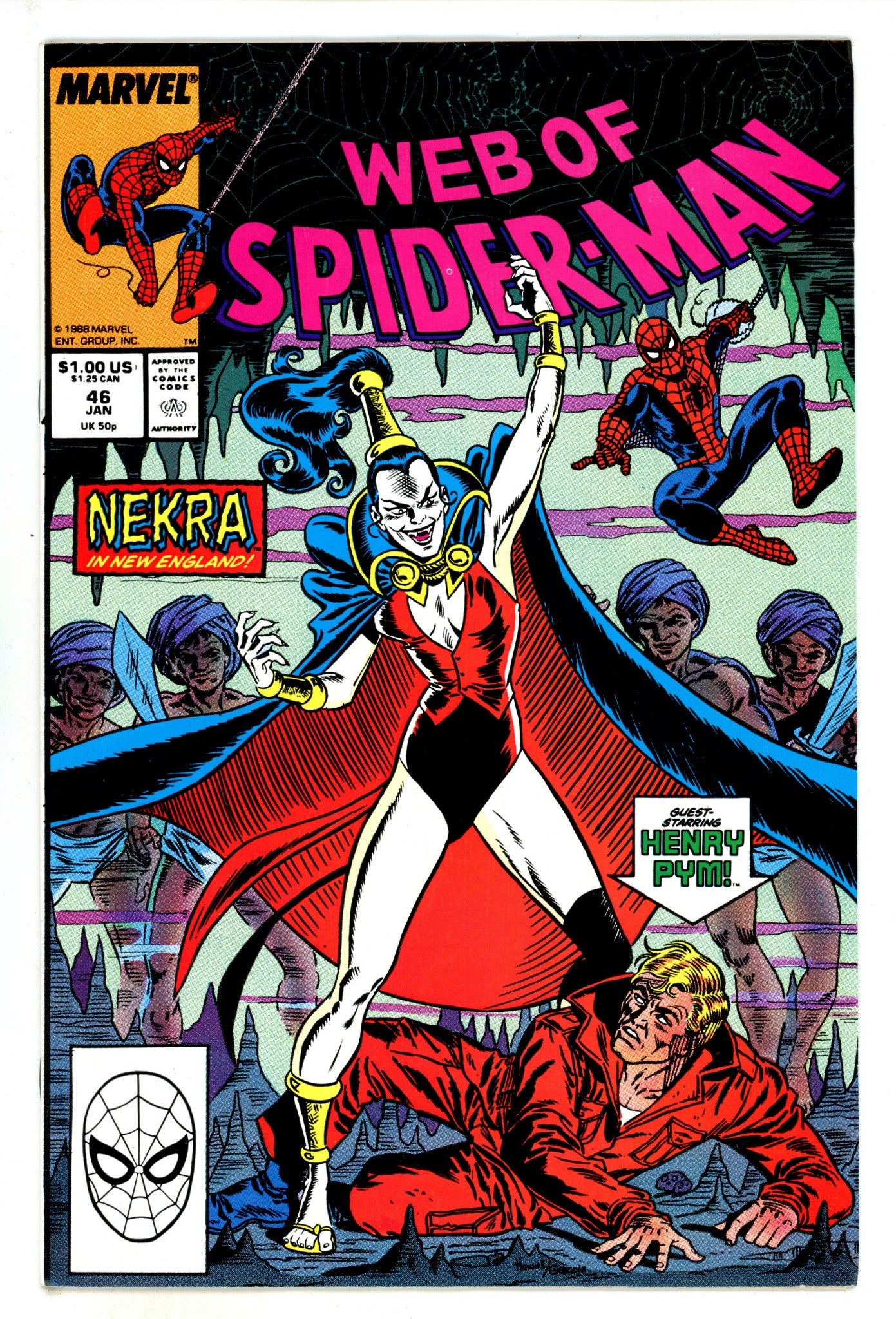 Web of Spider-Man Vol 1 46 Mid Grade (1989) 