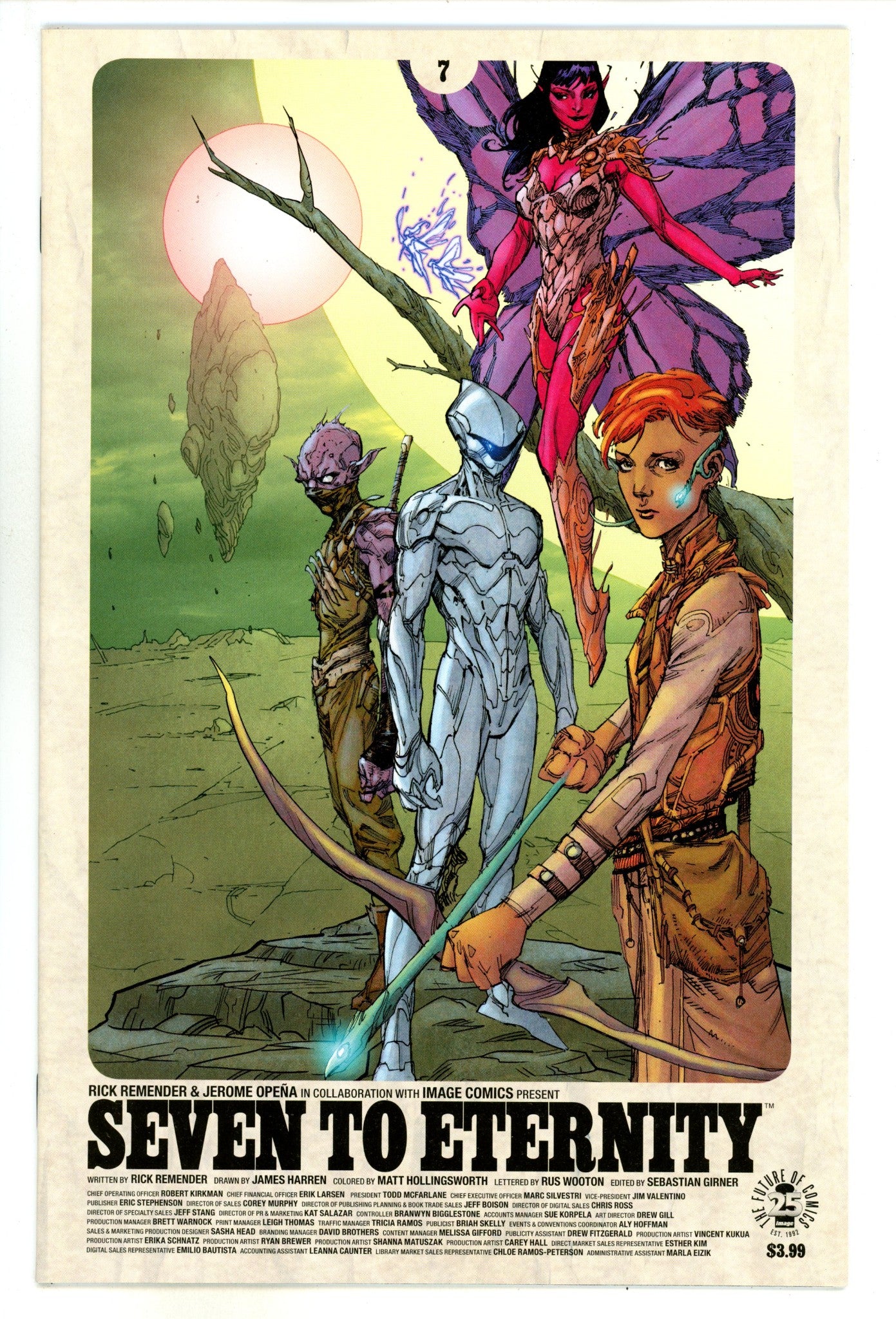 Seven to Eternity 7 High Grade (2017) Opeña Variant 