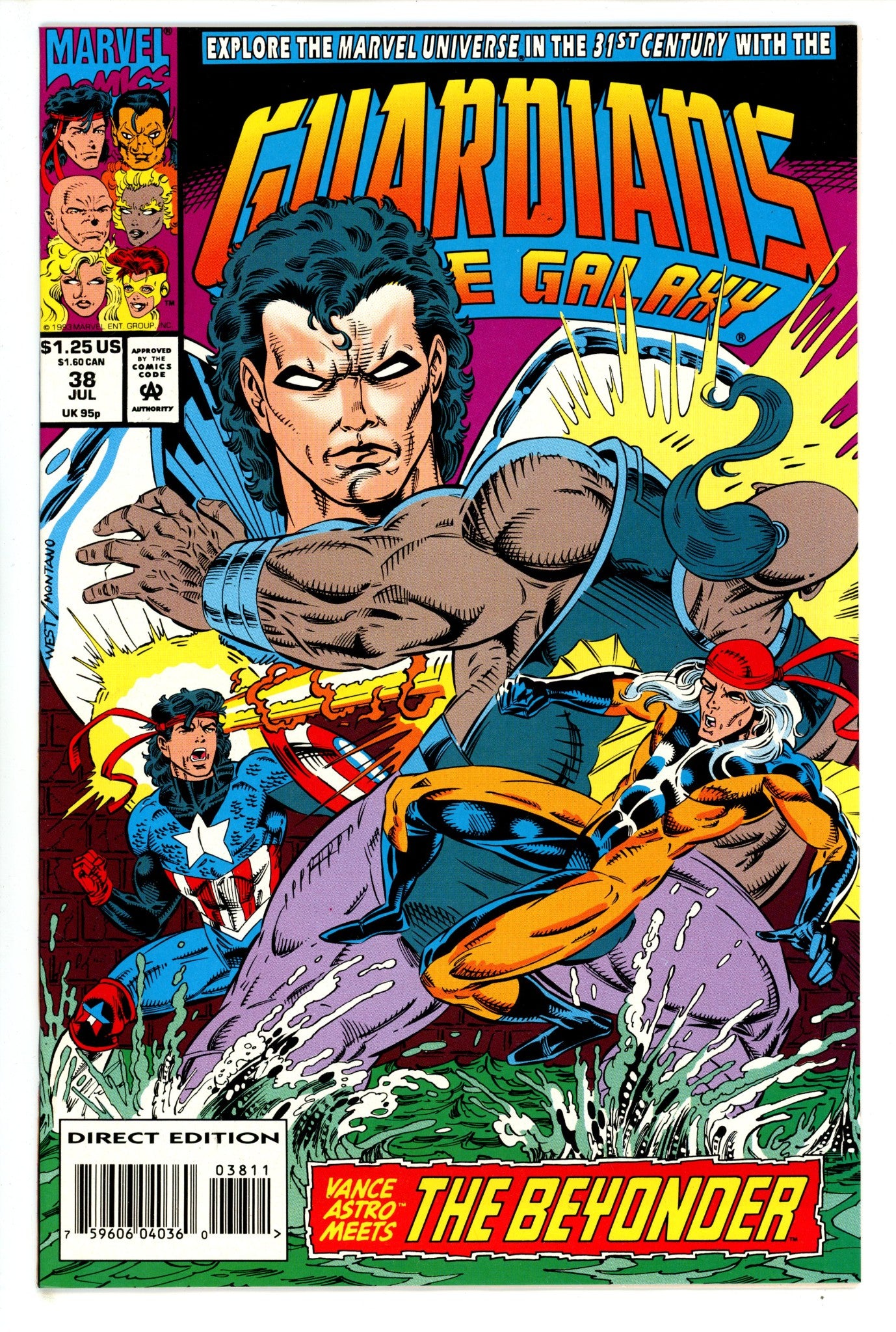Guardians of the Galaxy Vol 1 38 (1993)