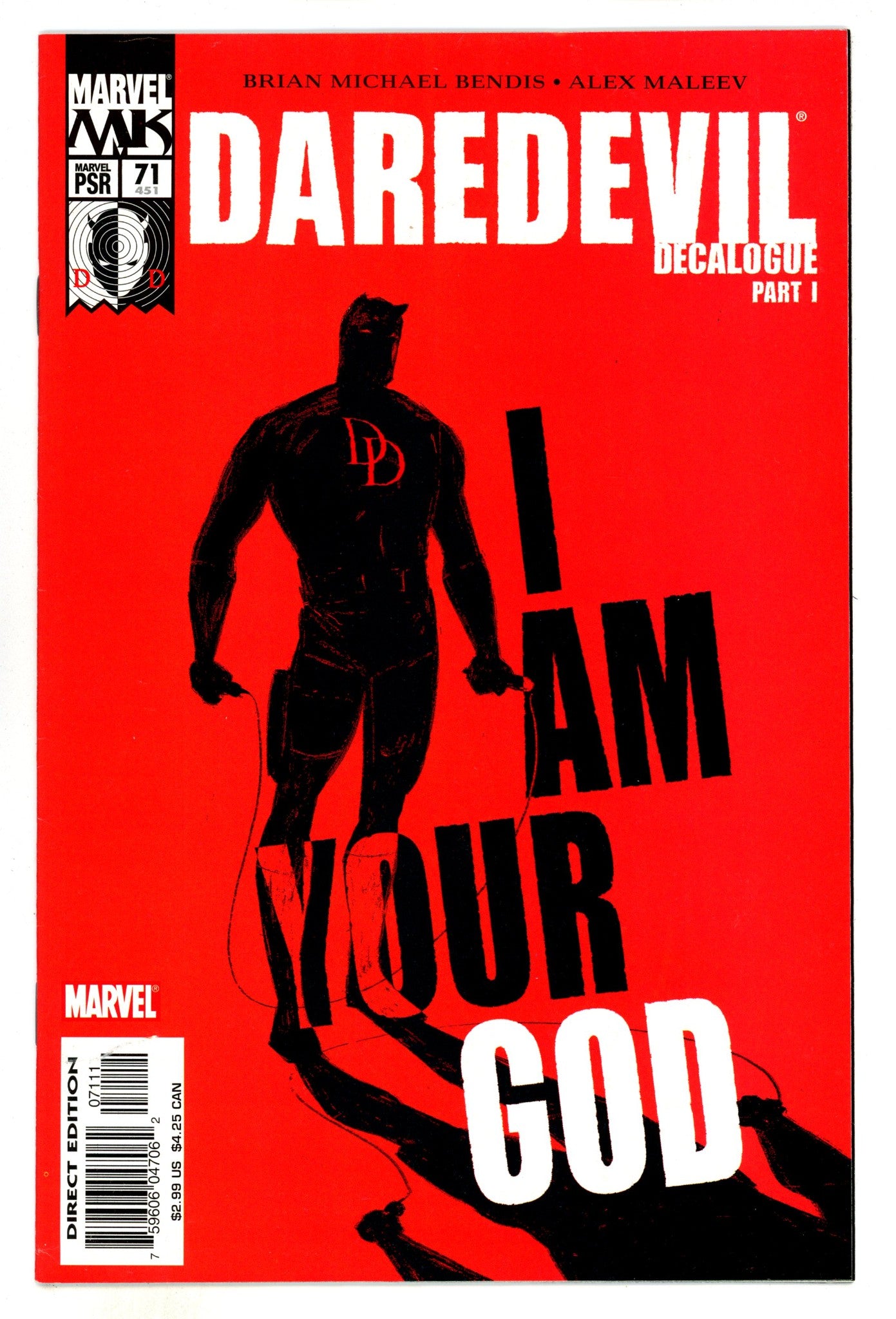 Daredevil Vol 2 71 (451) Mid Grade (2005) 