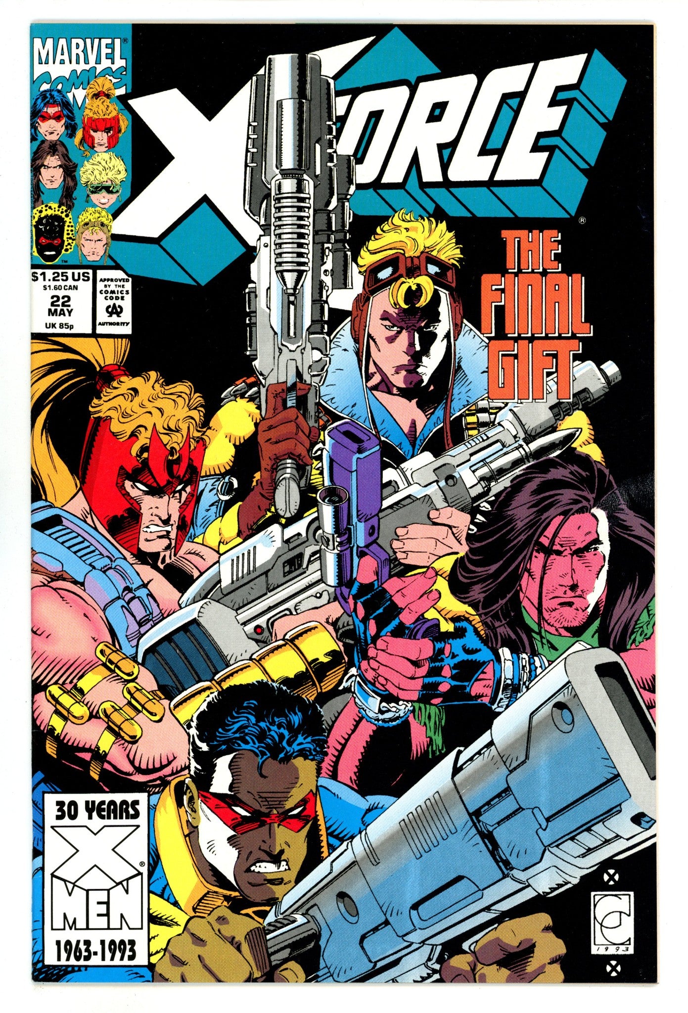 X-Force Vol 1 22 High Grade (1993) 