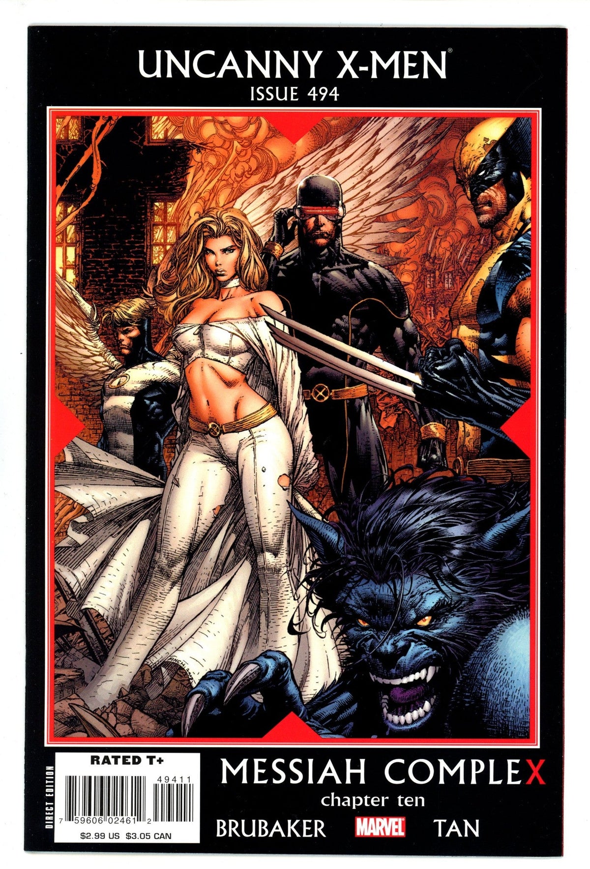 The Uncanny X-Men Vol 1 494  High Grade   (2008)