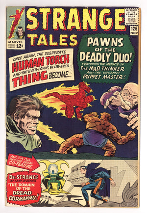 Strange Tales Vol 1 126 FN/VF (7.0) (1964)