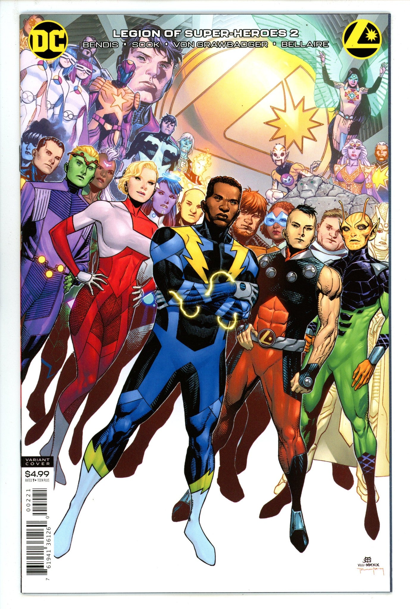 Legion of Super-Heroes Vol 8 2 High Grade (2020) Cheung Variant 