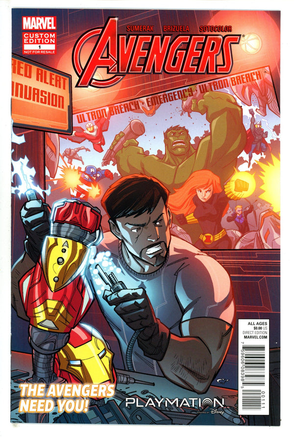 Avengers in Gearing Up 1 High Grade (2015)