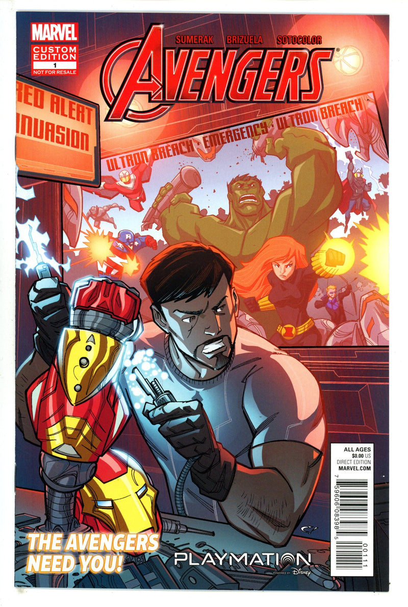 Avengers in Gearing Up 1 High Grade (2015) 