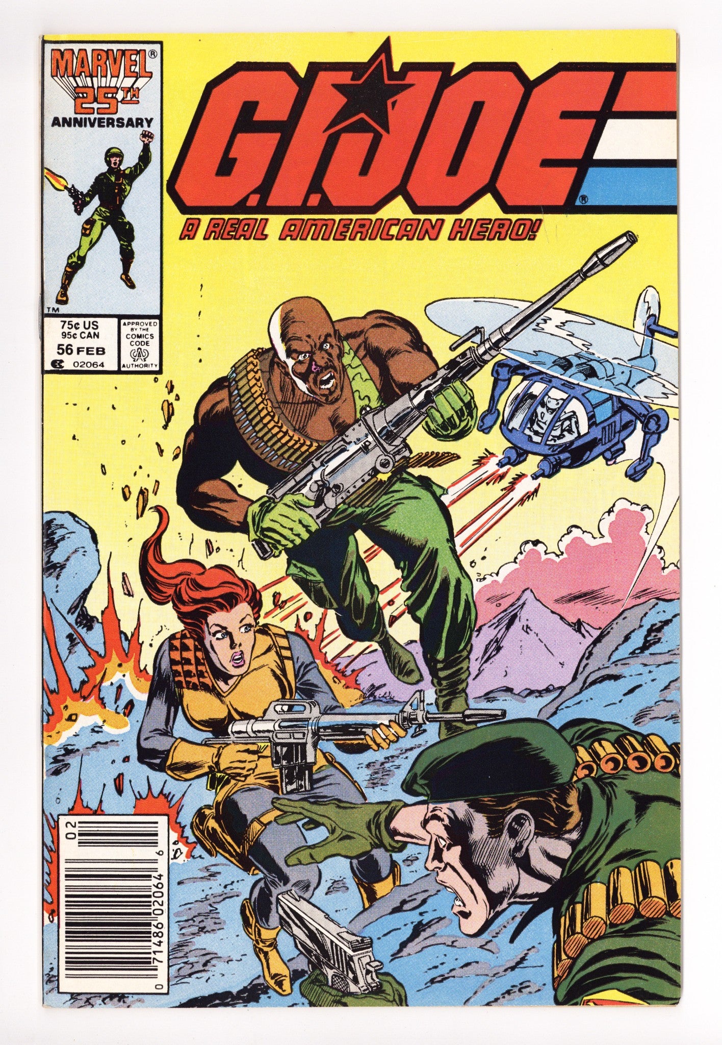 G.I. Joe, A Real American Hero 56 Mid Grade (1987) Newsstand 