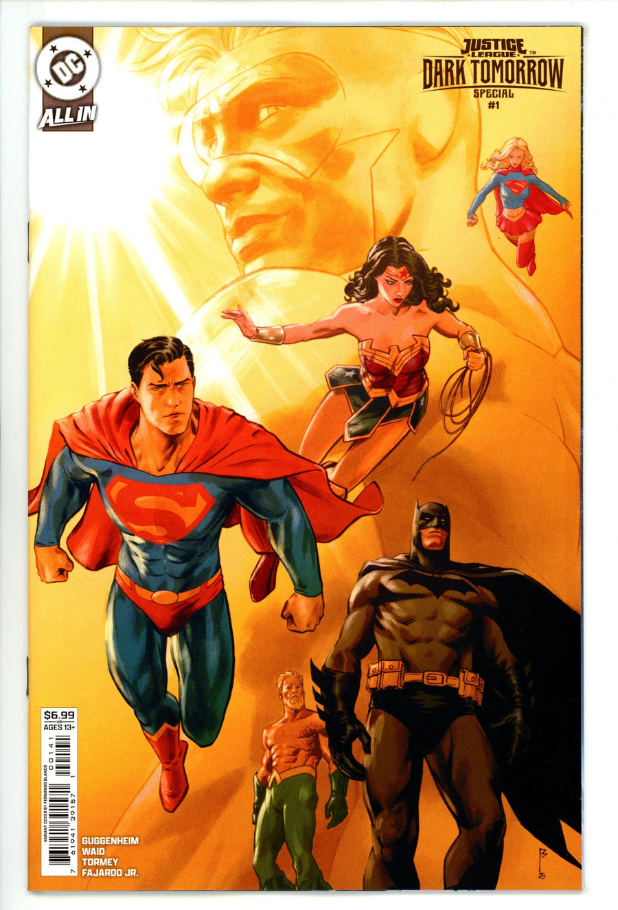 Justice League Dark Tomorrow Special 1 Blanco Variant (2025)