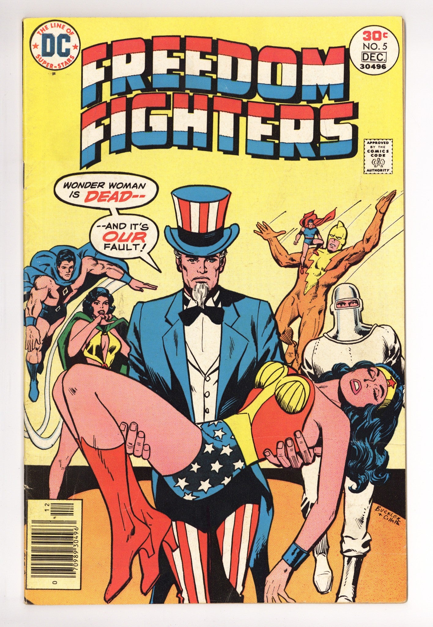 Freedom Fighters Vol 1 5 Mid Grade (1976) 
