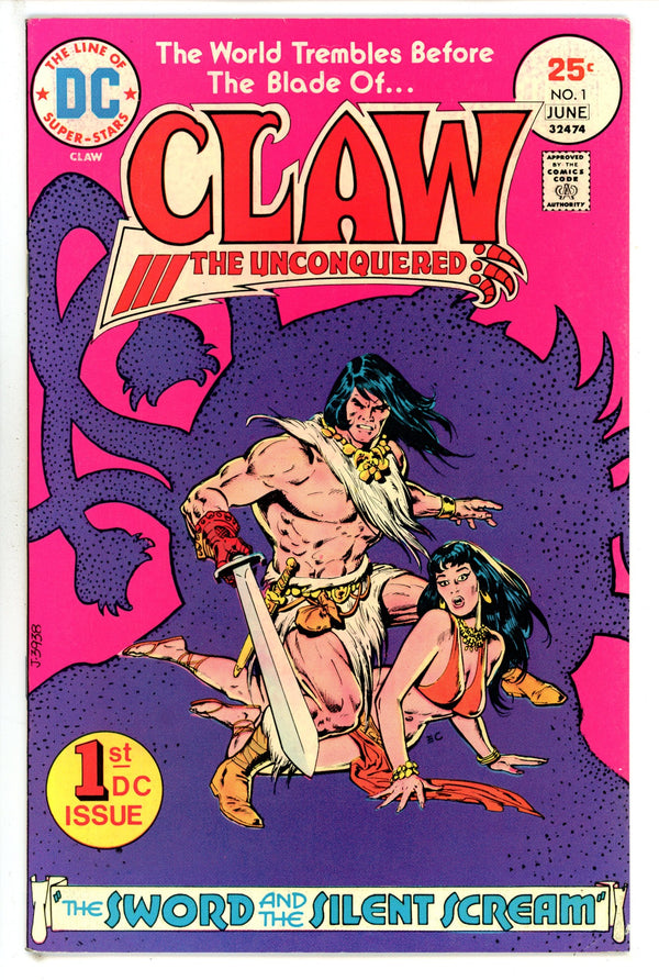 Claw the Unconquered 1 FN/VF (1975)