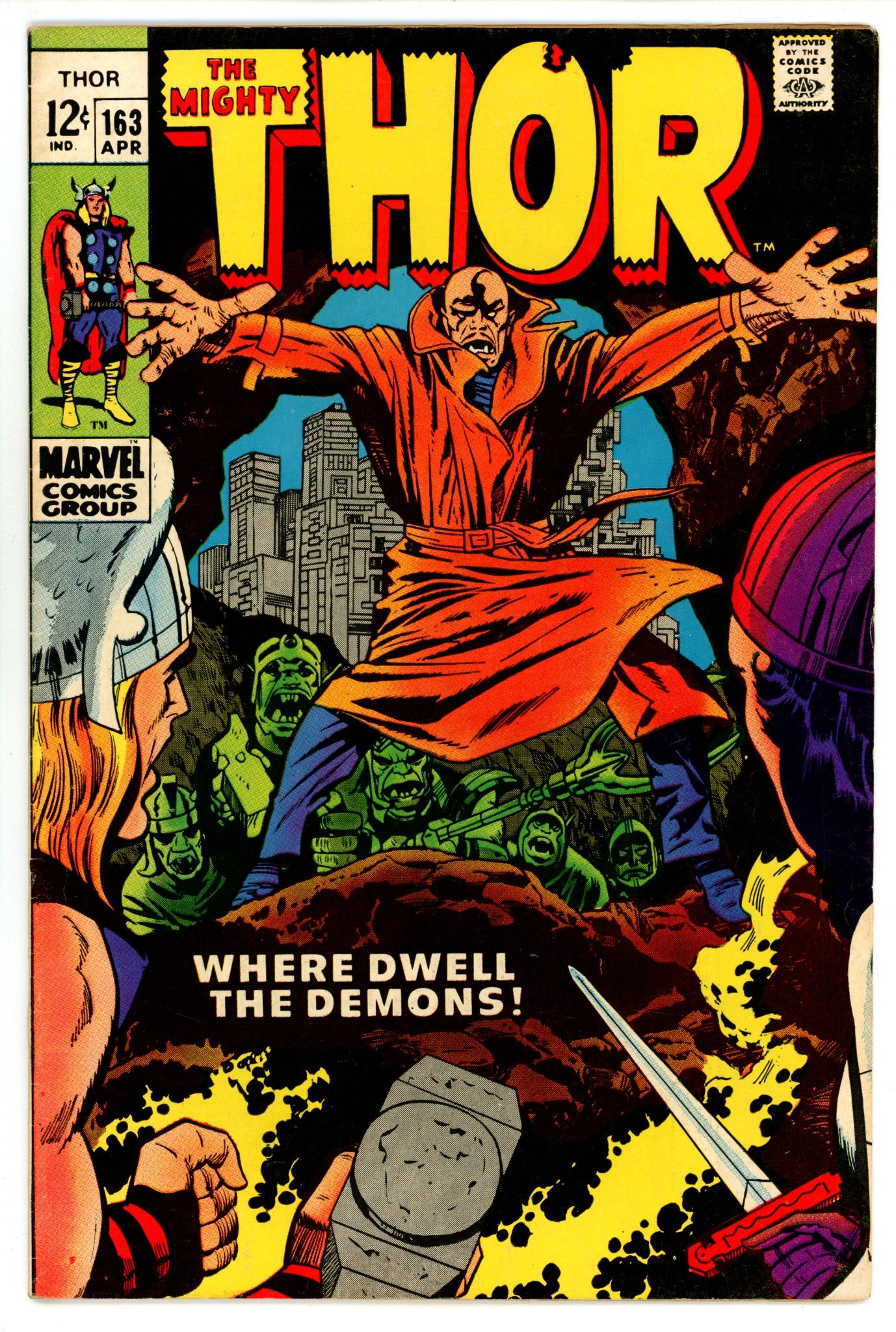 Thor Vol 1 163 FN (6.0) (1969) 