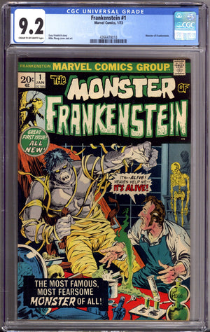 Frankenstein 1 CGC 9.2 (NM-) (1973)