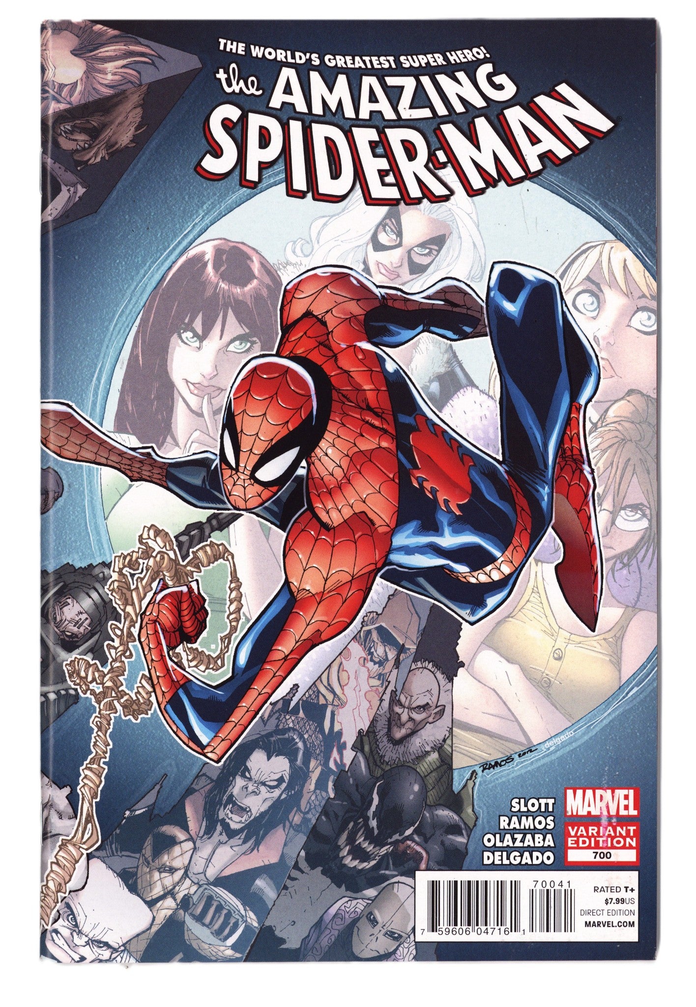 The Amazing Spider-Man Vol 2 700 VF/NM (9.0) (2013) Ramos Variant 
