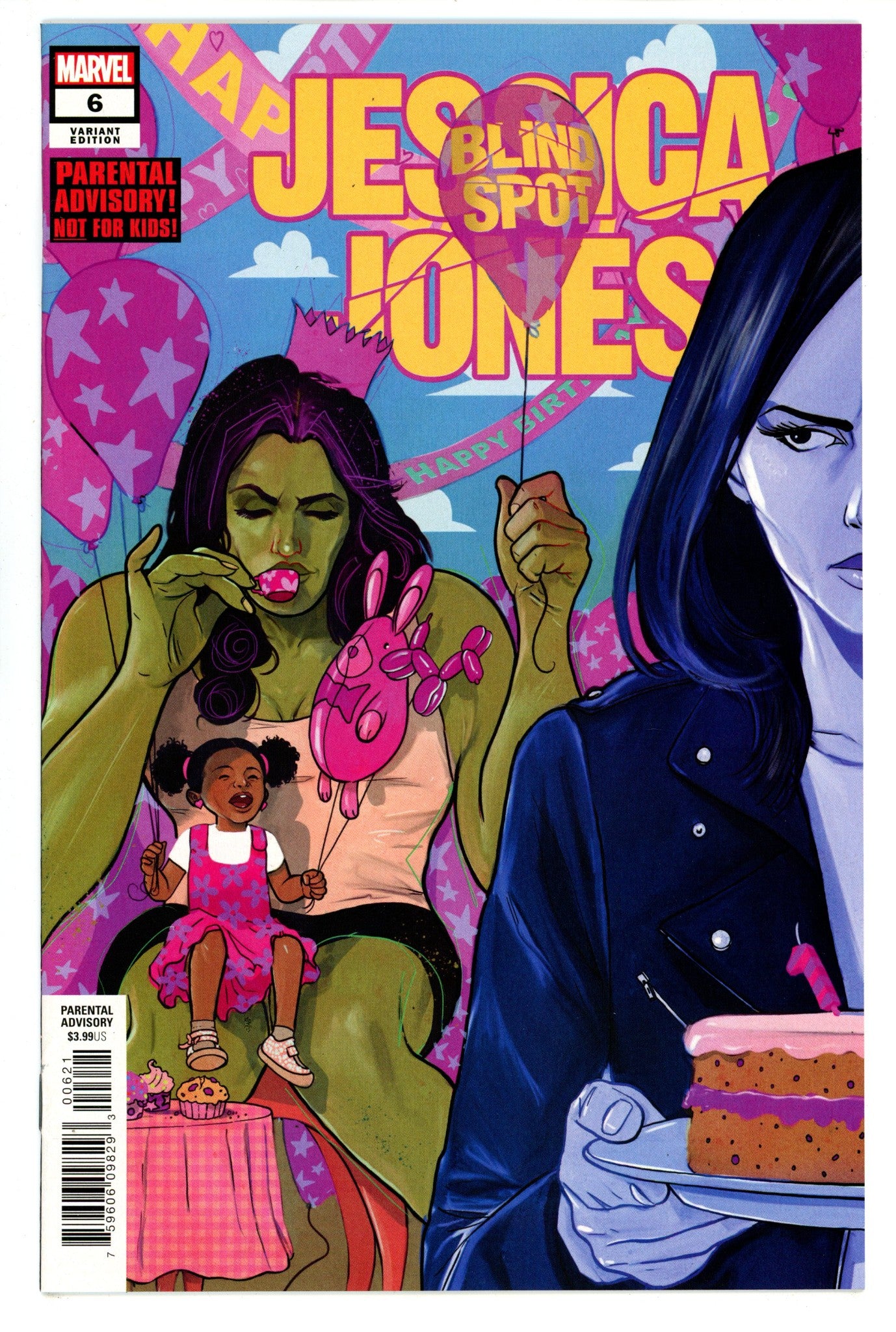 Jessica Jones: Blind Spot 6 High Grade (2020) Simmonds Variant 