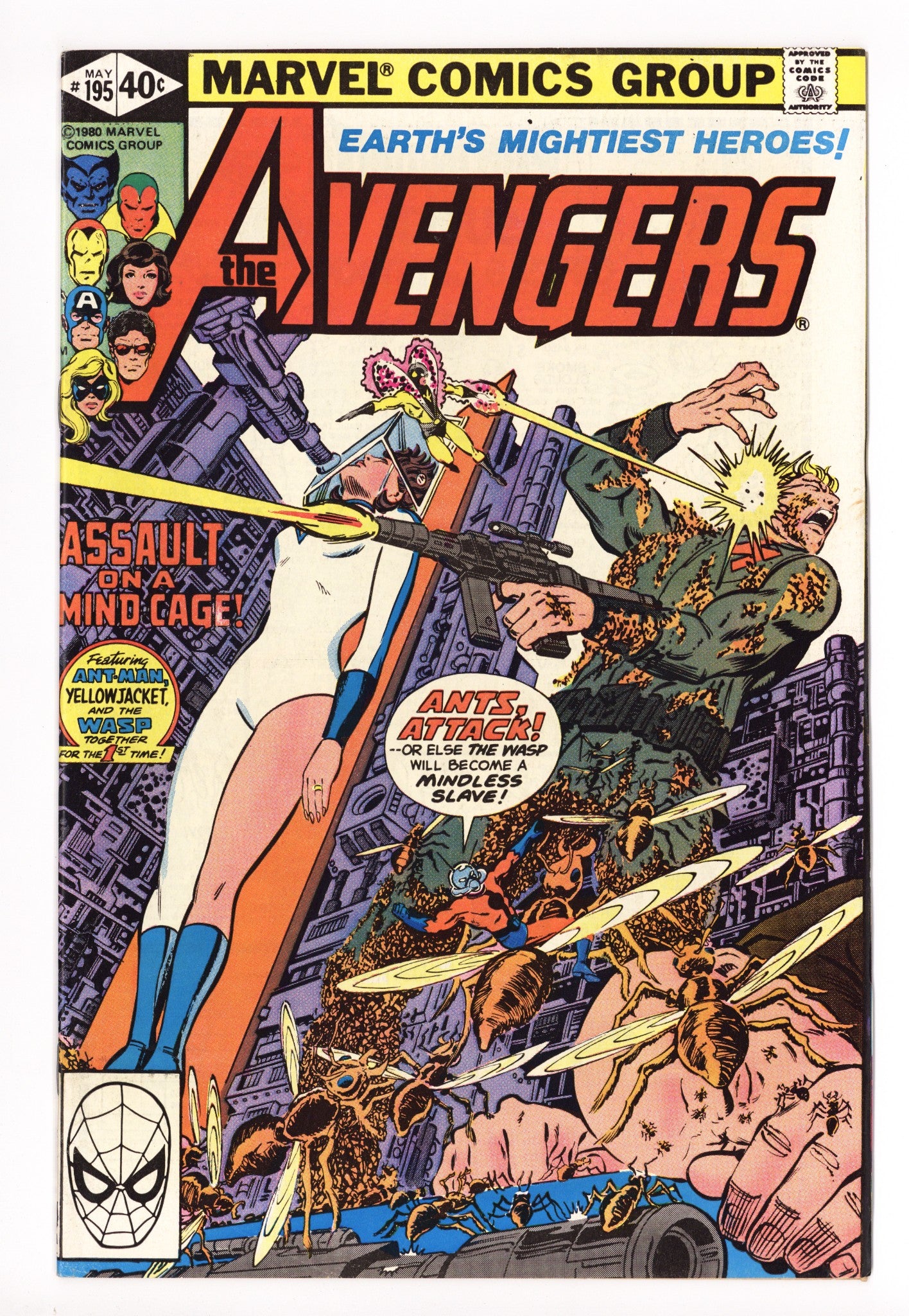 The Avengers Vol 1 195  VF (8.0)   (1980)        