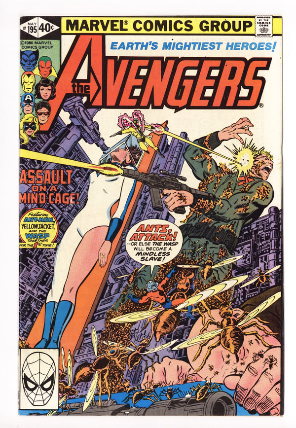 The Avengers Vol 1 195  VF (8.0)   (1980)