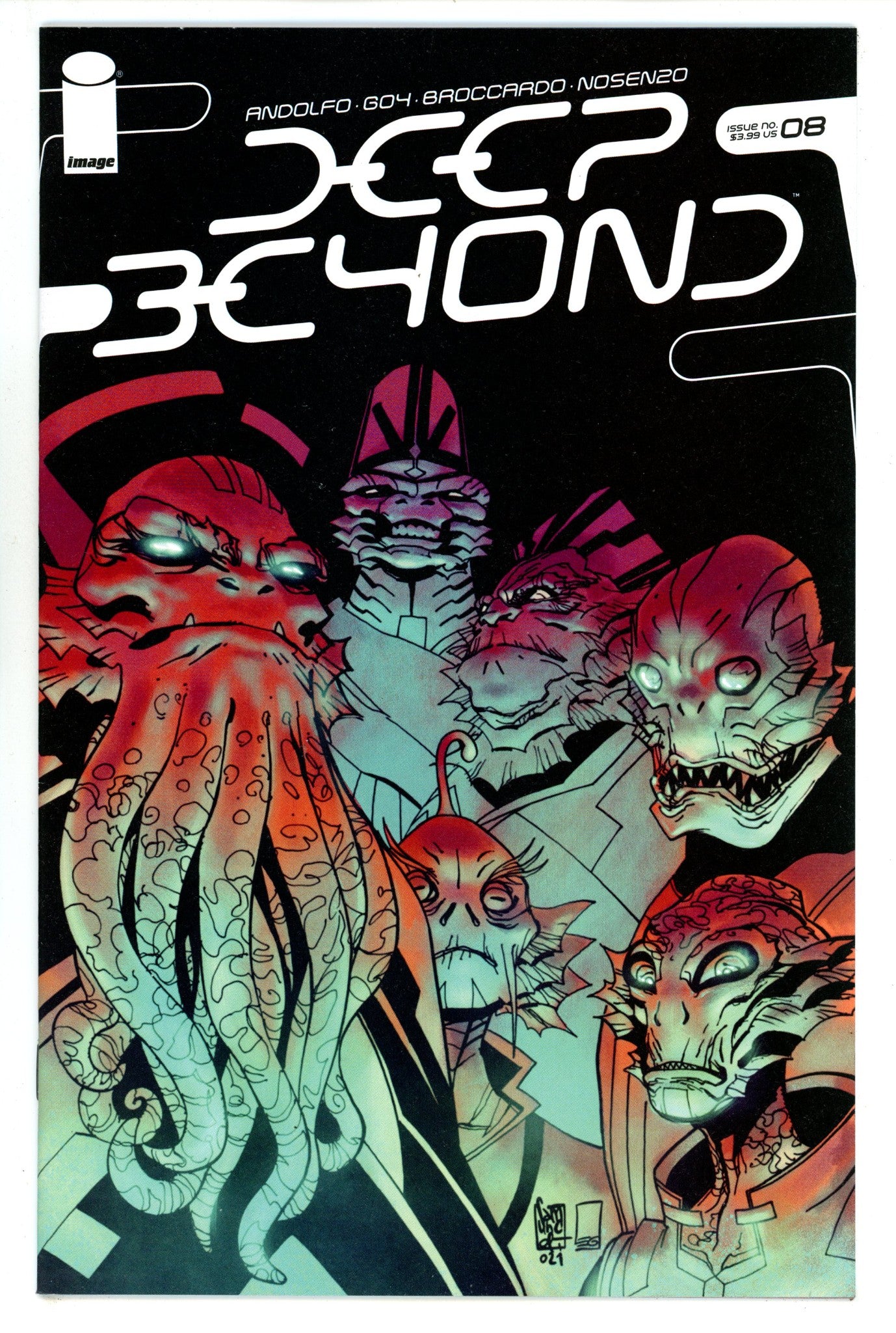 Deep Beyond 8 High Grade (2021) Camuncoli Variant 