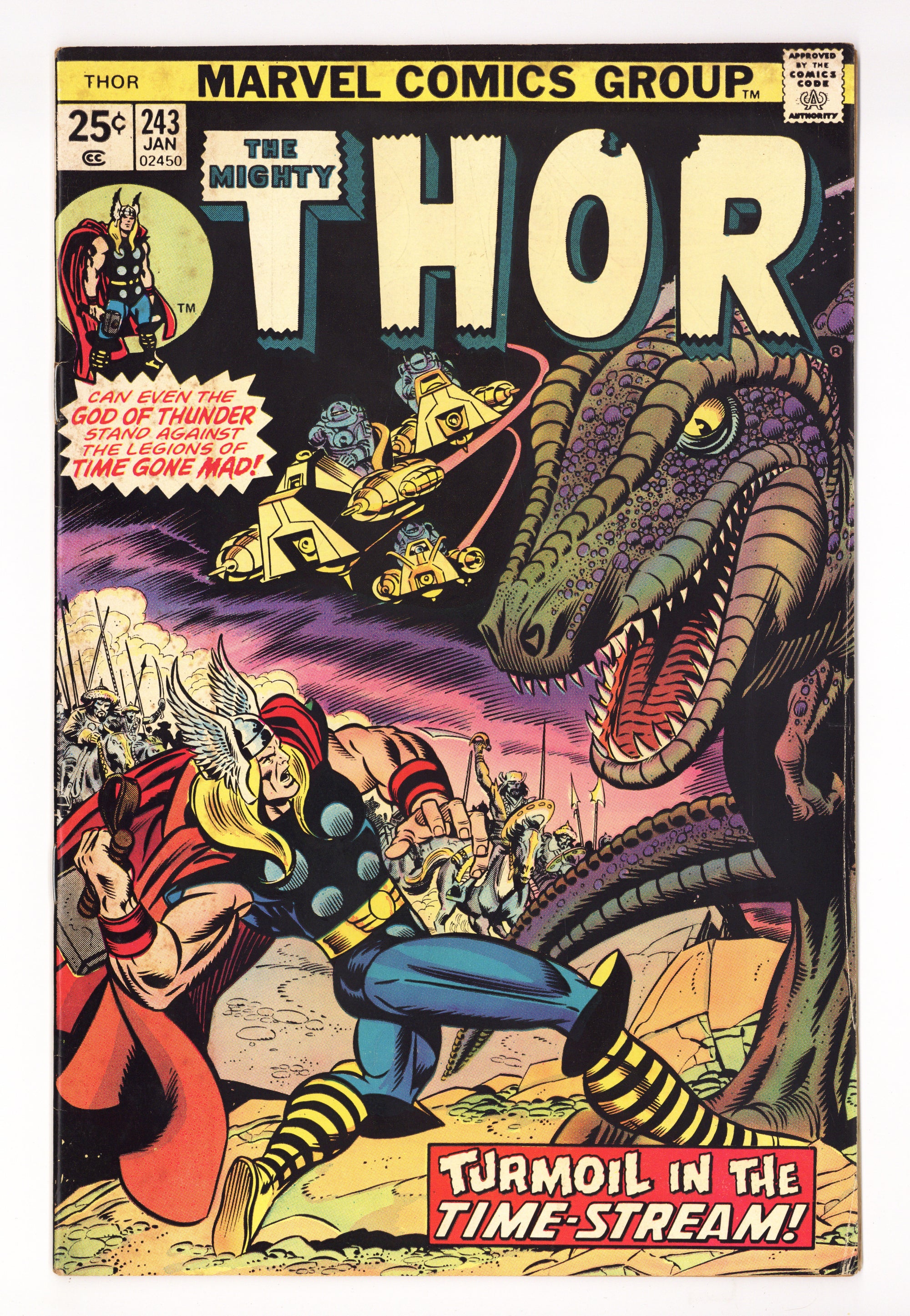 Thor Vol 1 243 Low Grade (1976) 