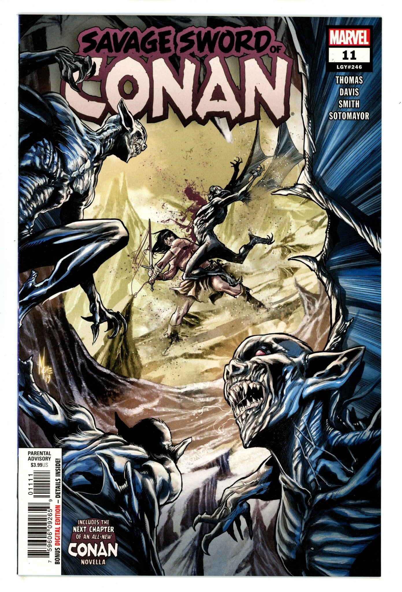 Savage Sword of Conan Vol 2 11 (246) High Grade (2020) 