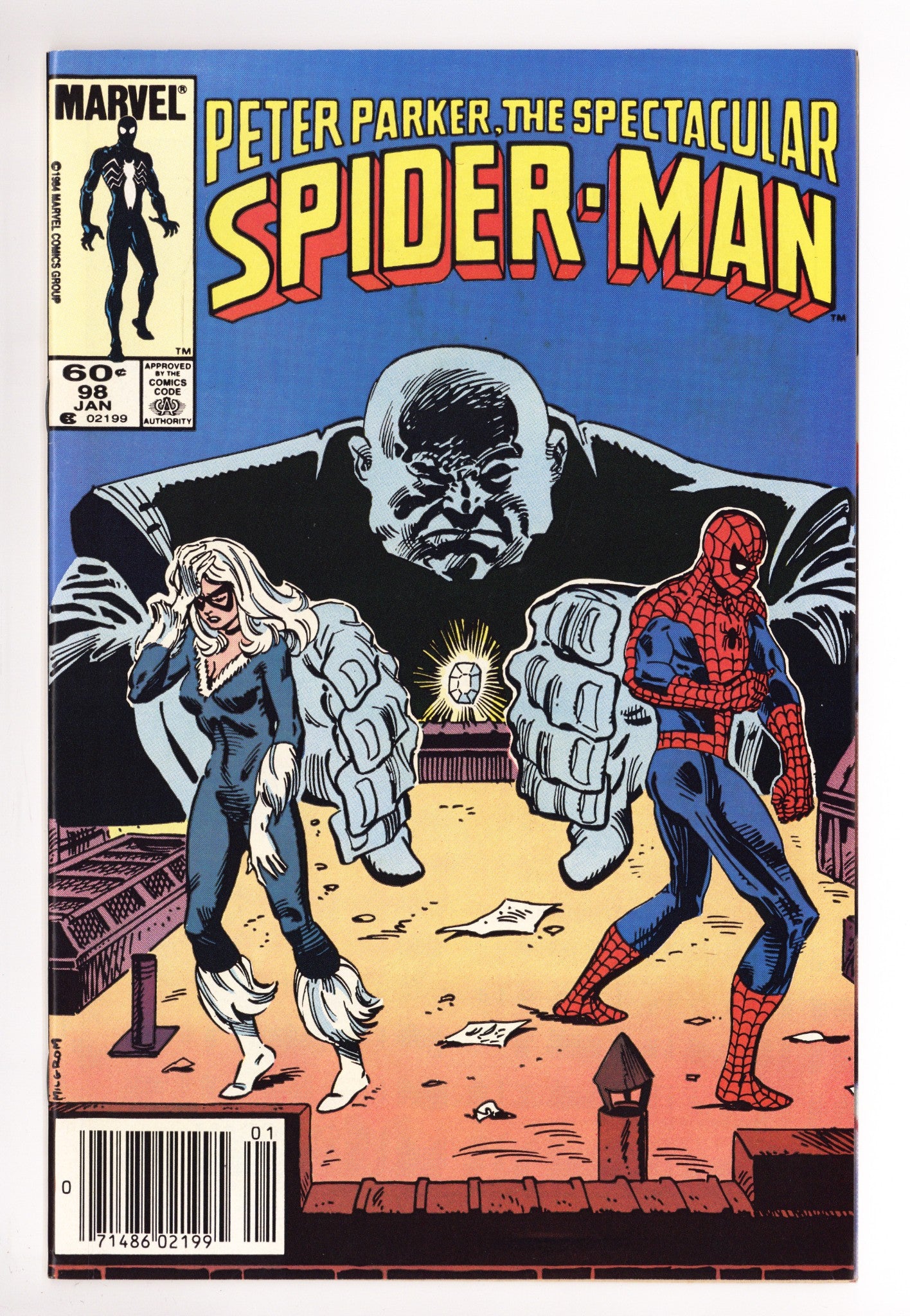 The Spectacular Spider-Man Vol 1 98 NM- (9.2) (1985) Newsstand 
