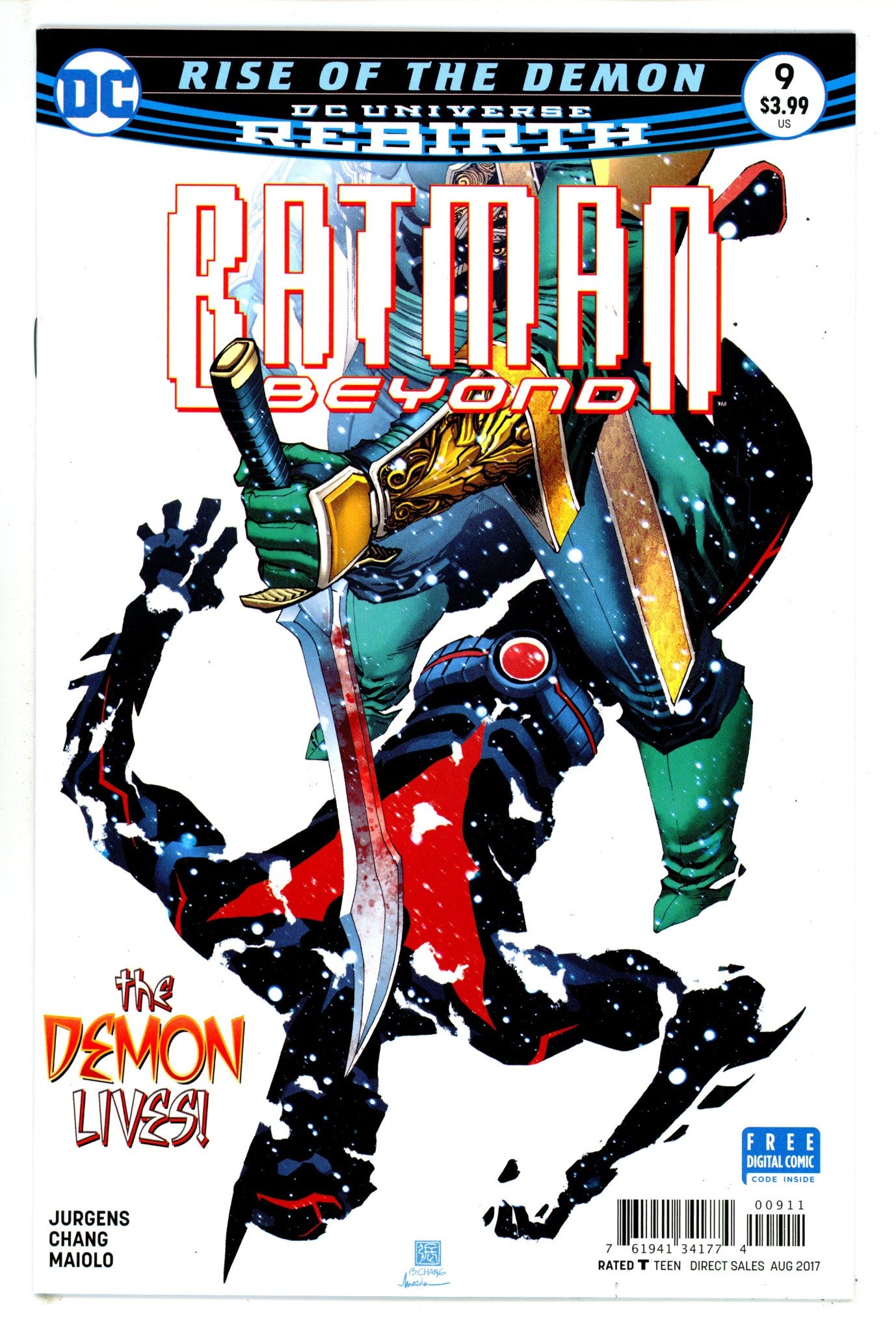 Batman Beyond Vol 6 9 High Grade (2017) 