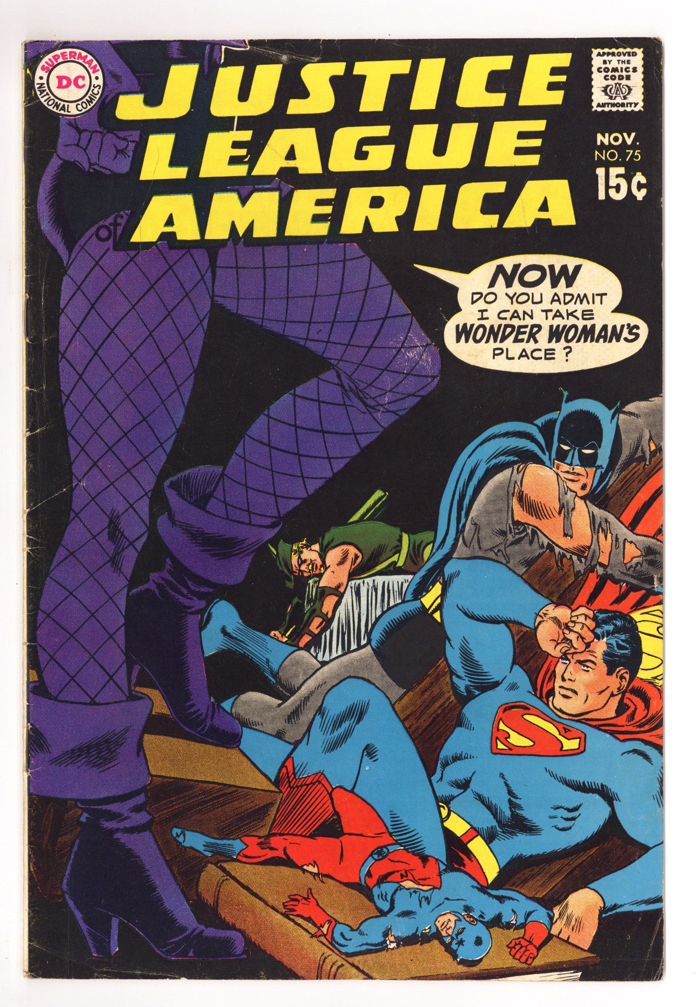 Justice League of America Vol 1 75 VG+ (4.5) (1969) 