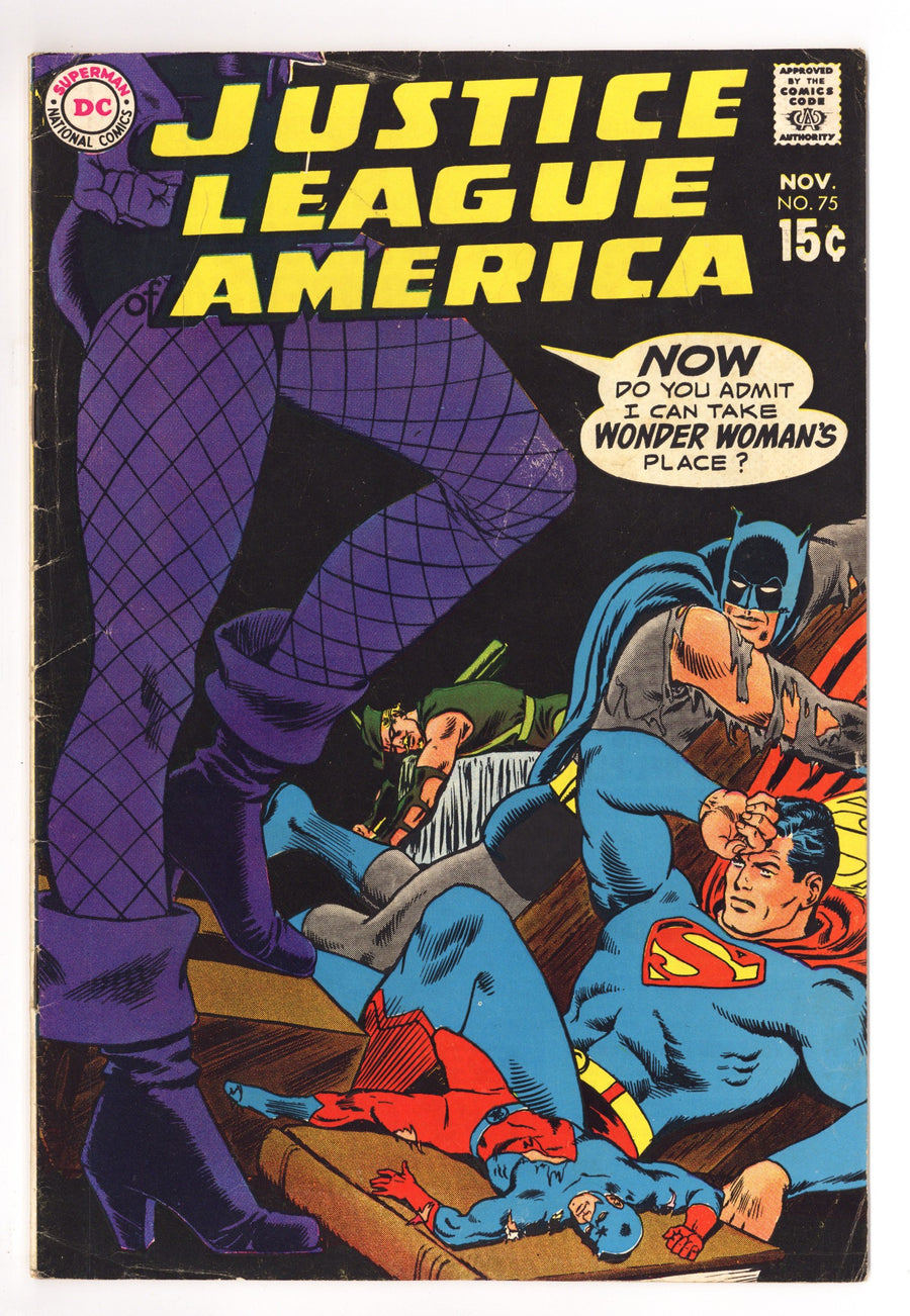 Justice League of America Vol 1 75 VG+ (4.5) (1969) 