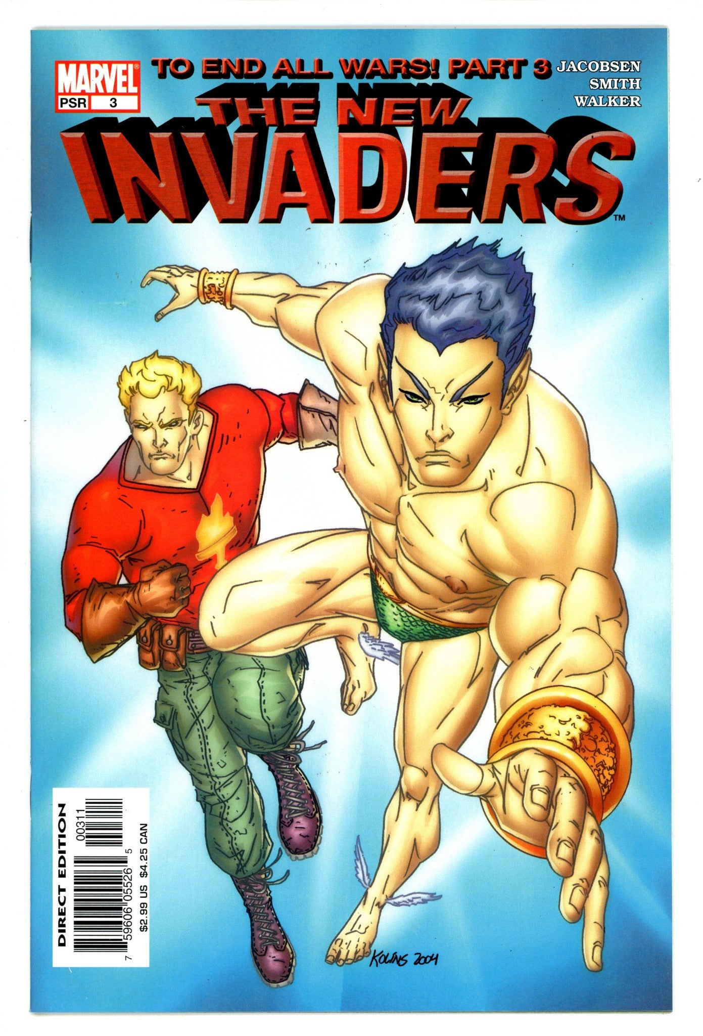 The New Invaders Vol 3 3 High Grade (2004) 