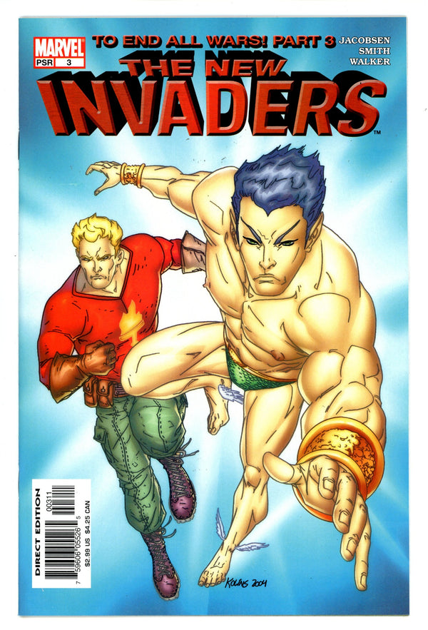 The New Invaders Vol 3 3 High Grade (2004)