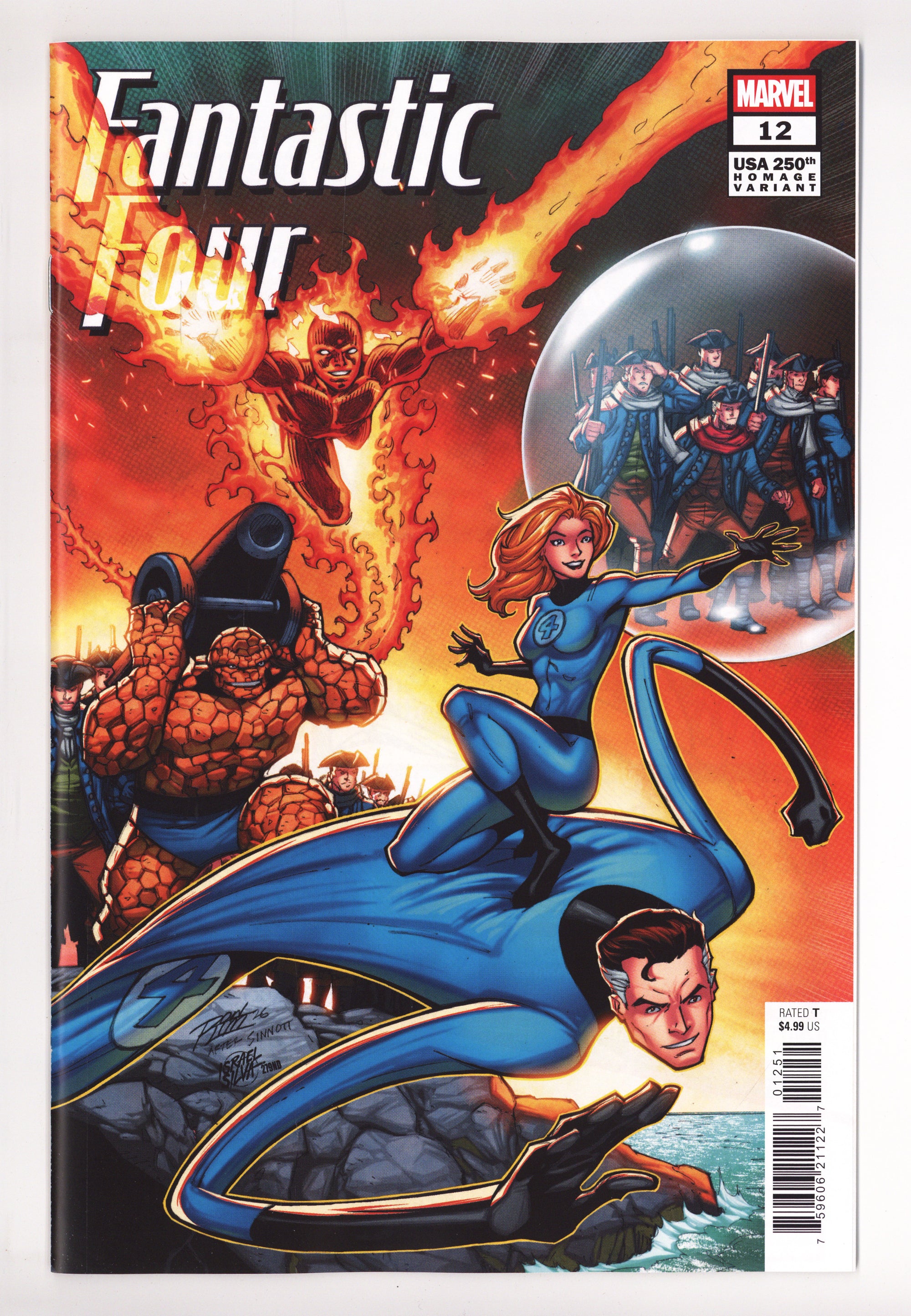 Fantastic Four Vol 8 12 Lim Homage Variant (2026)