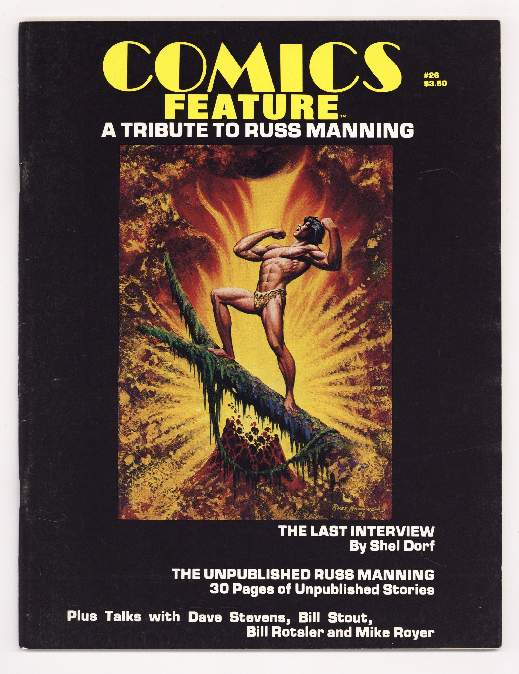 Comics Feature 26 Low Grade (1983) 