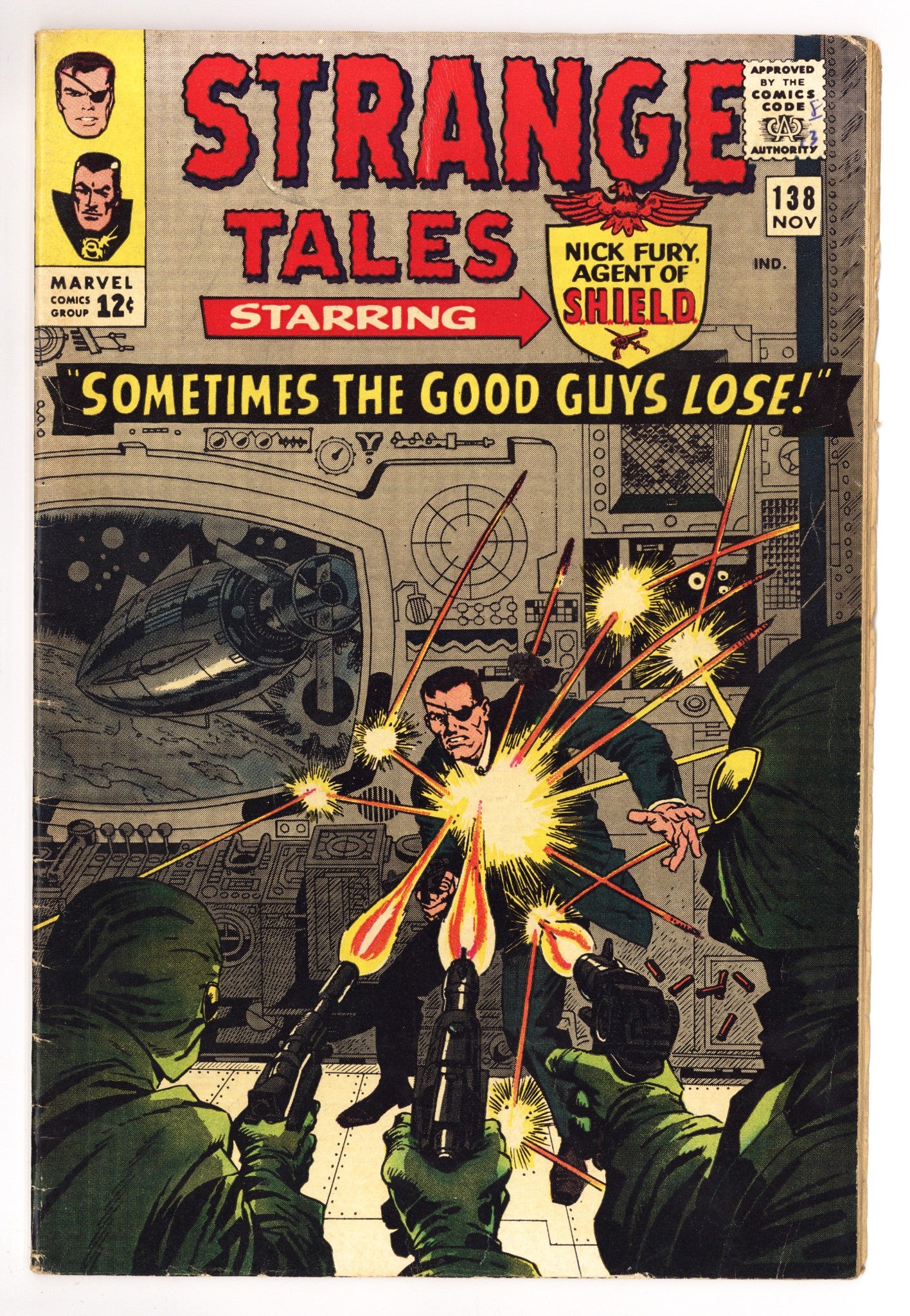 Strange Tales Vol 1 138 VG+ (4.5) (1965) 