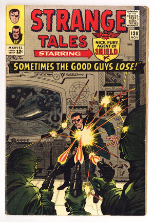 Strange Tales Vol 1 138 VG+ (4.5) (1965)