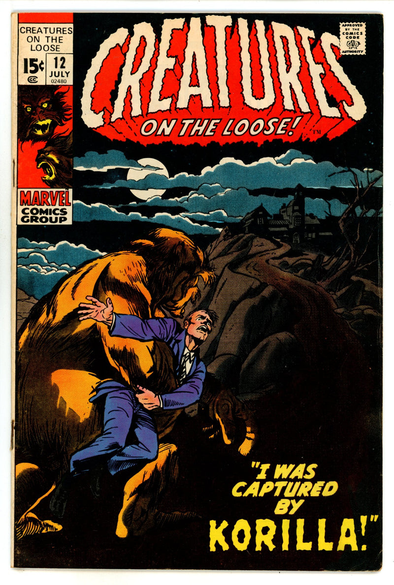 Creatures on the Loose 12 FN (6.0) (1971) 