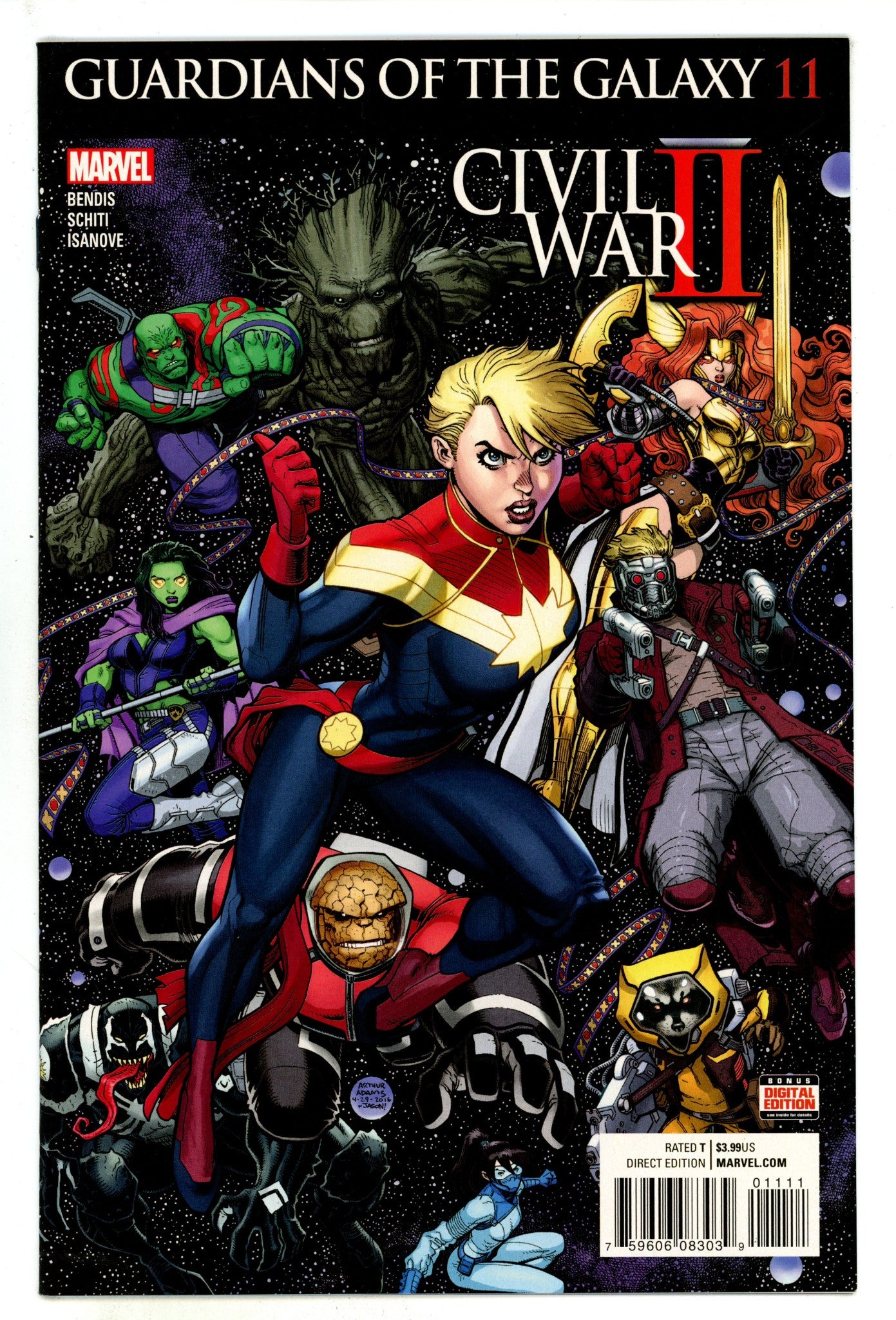 Guardians of the Galaxy Vol 4 11 High Grade (2016) 