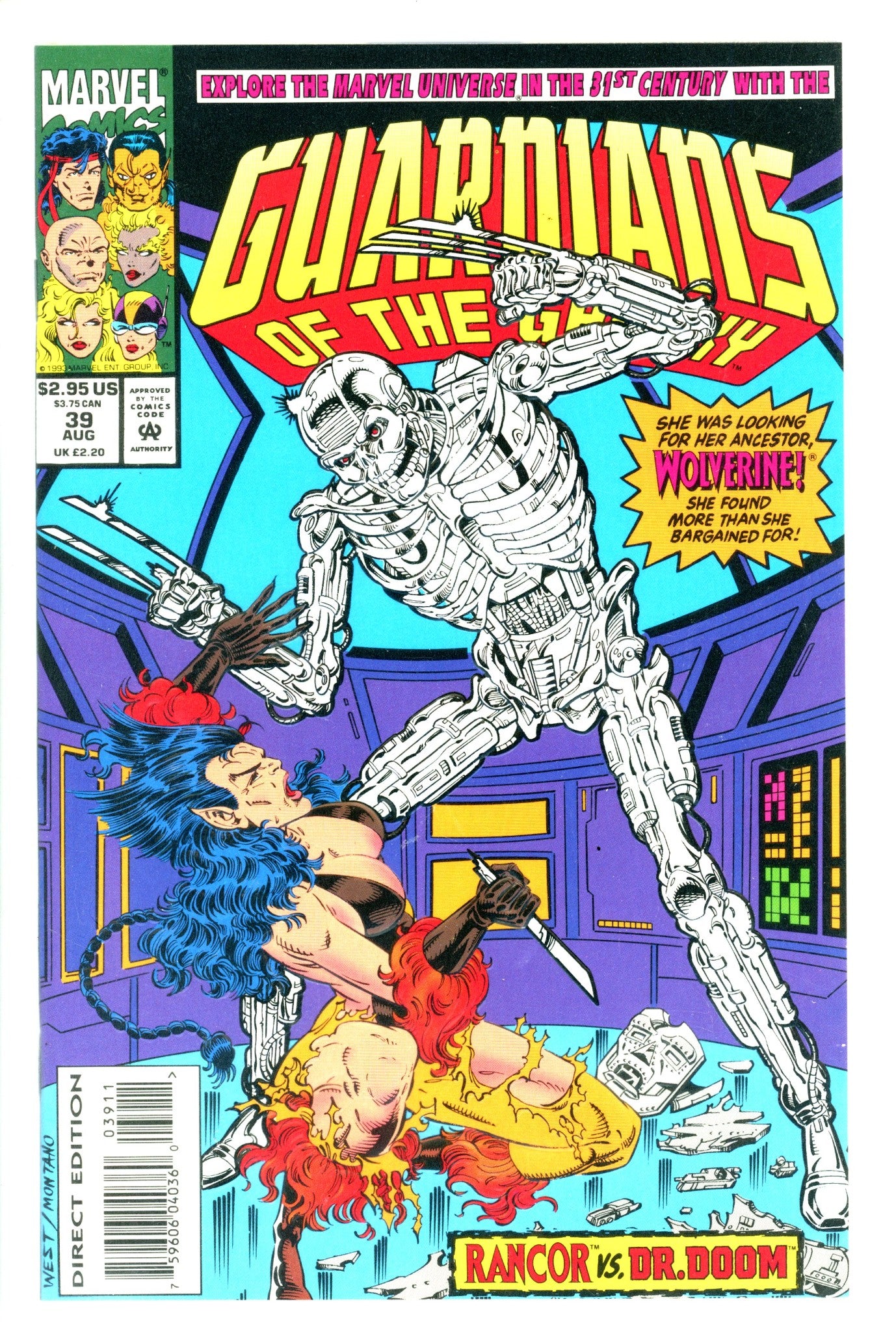 Guardians of the Galaxy Vol 1 39 (1993)