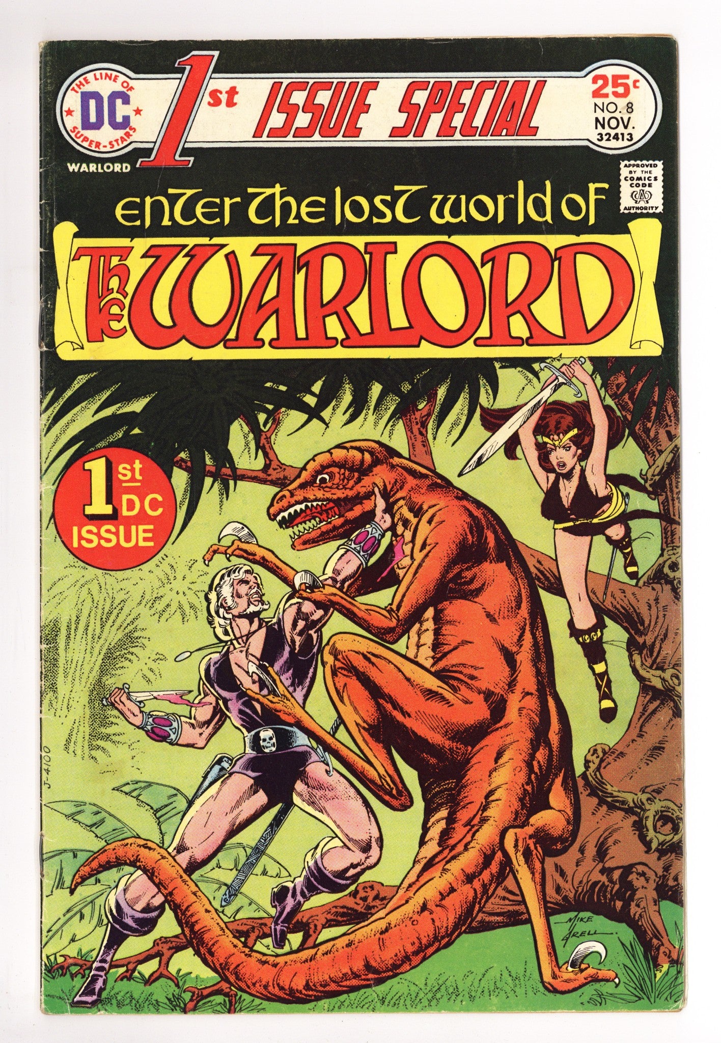 1st Issue Special 8 VG/FN (5.0) (1975) Signed x1 1st Page Mike Grell 