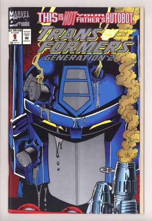 Transformers: Generation 2 1 VF/NM (9.0) (1993) Newsstand 