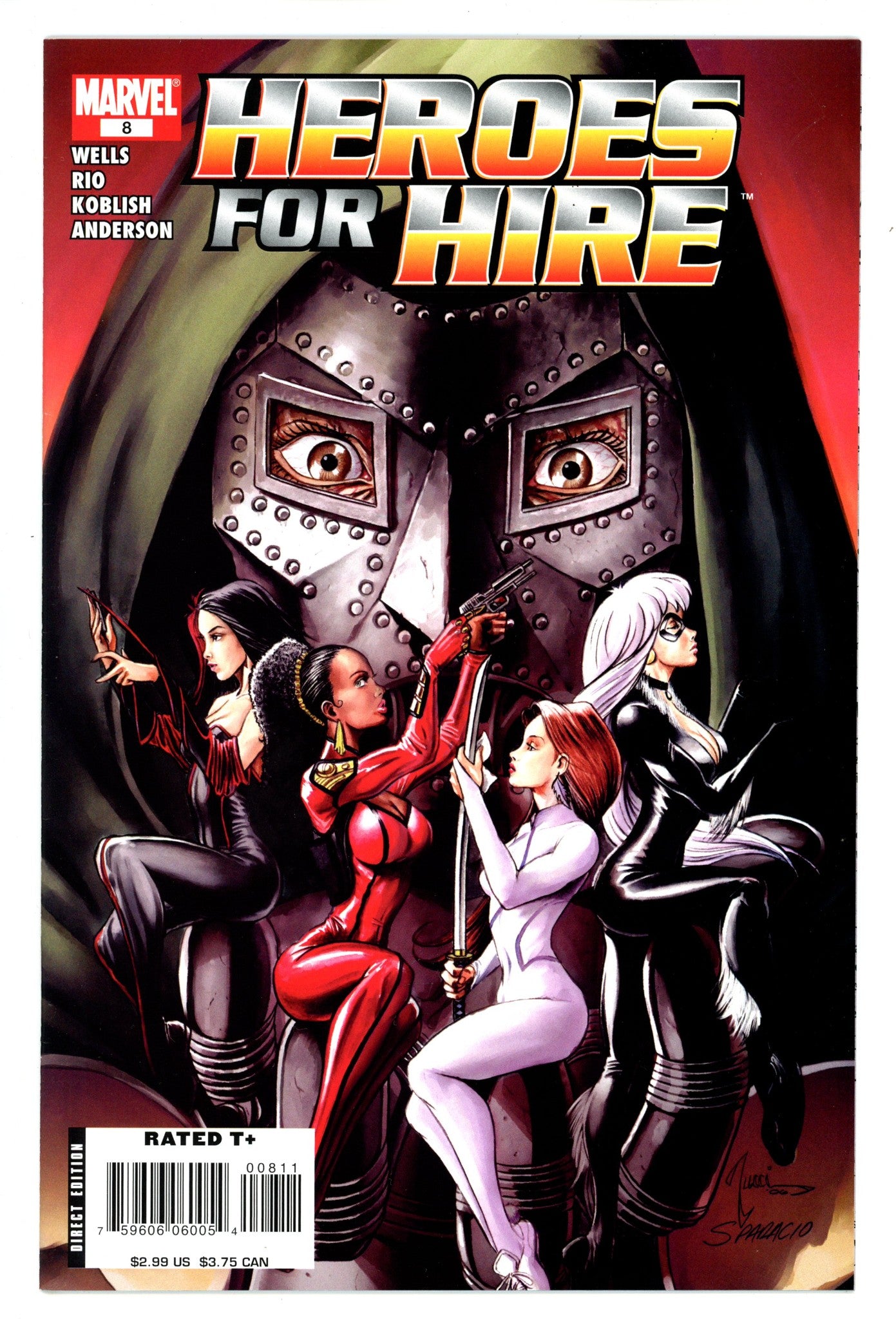 Heroes for Hire Vol 2 8 High Grade (2007)