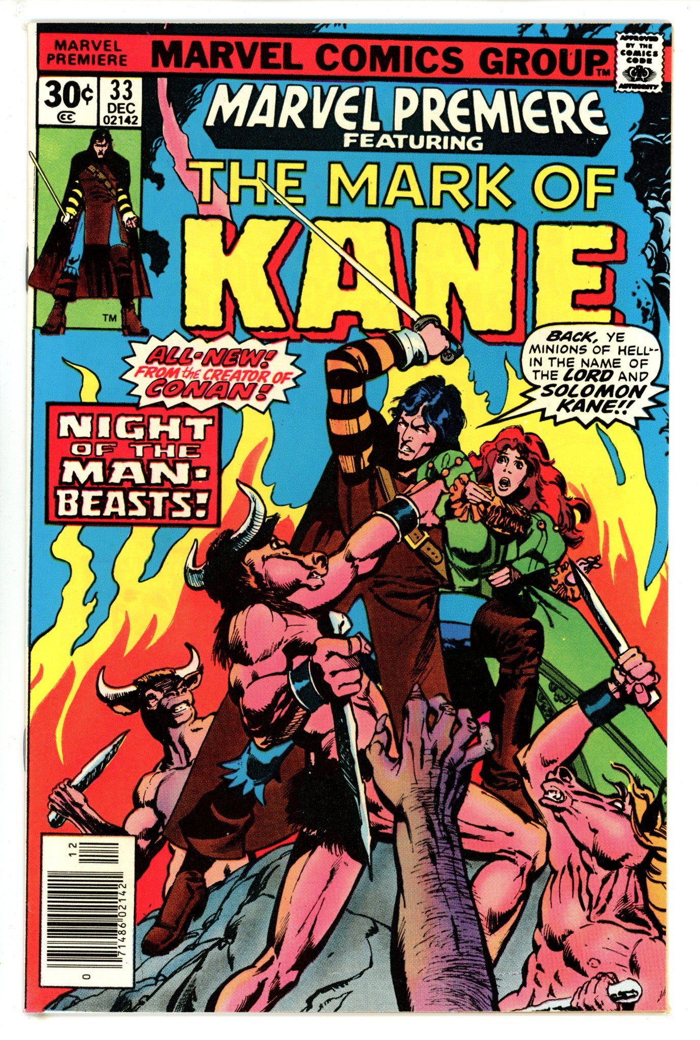 Marvel Premiere 33 NM- (1976)