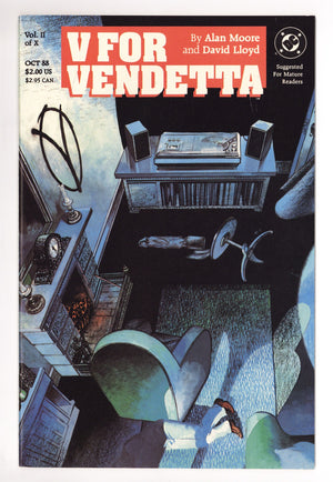 V for Vendetta 2 VF/NM (9.0) (1988)