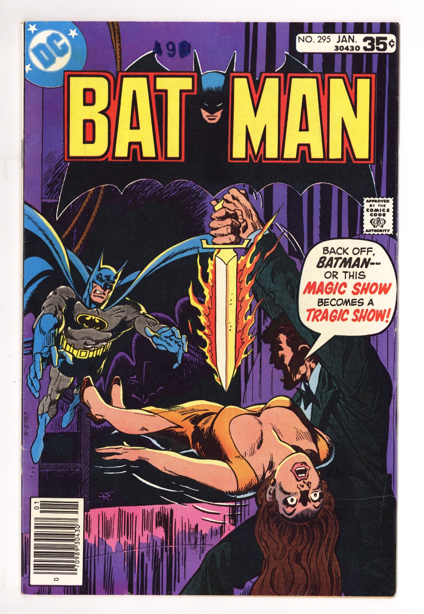 Batman Vol 1 295 FN- (5.5) (1978) 