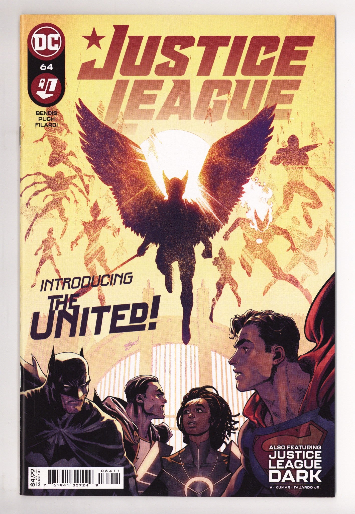 Justice League Vol 3 64  High Grade   (2021)        