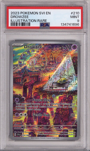 Pokemon Paldea Evolved Baxcalibur Illustration Rare PSA Near Mint 7 (2023)