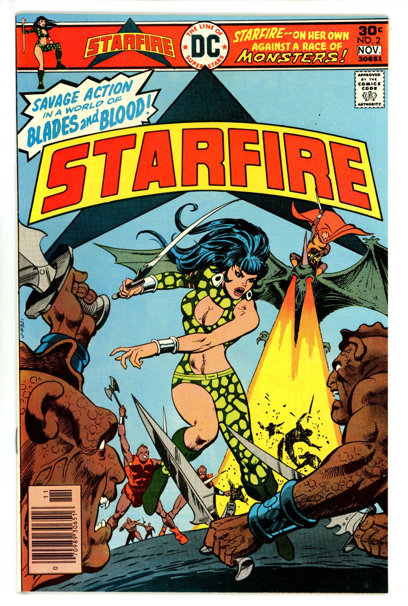 Starfire Vol 1 2 VF+ (1976)