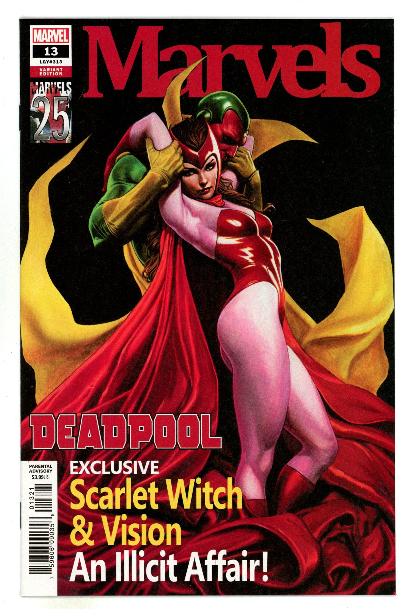 Deadpool Vol 6 13 (313) High Grade (2019) Granov Variant 