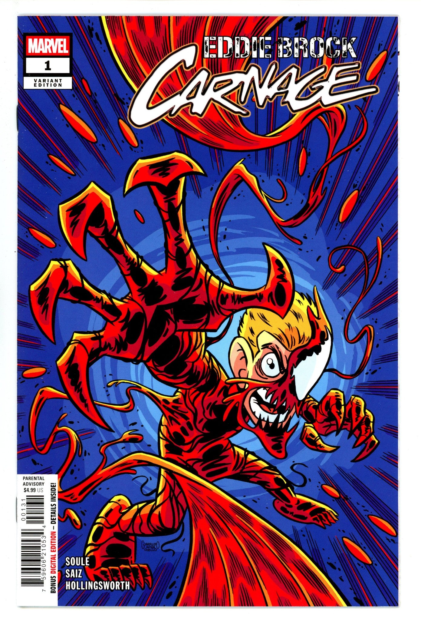 Eddie Brock: Carnage 1 Giarrusso Variant (2025)