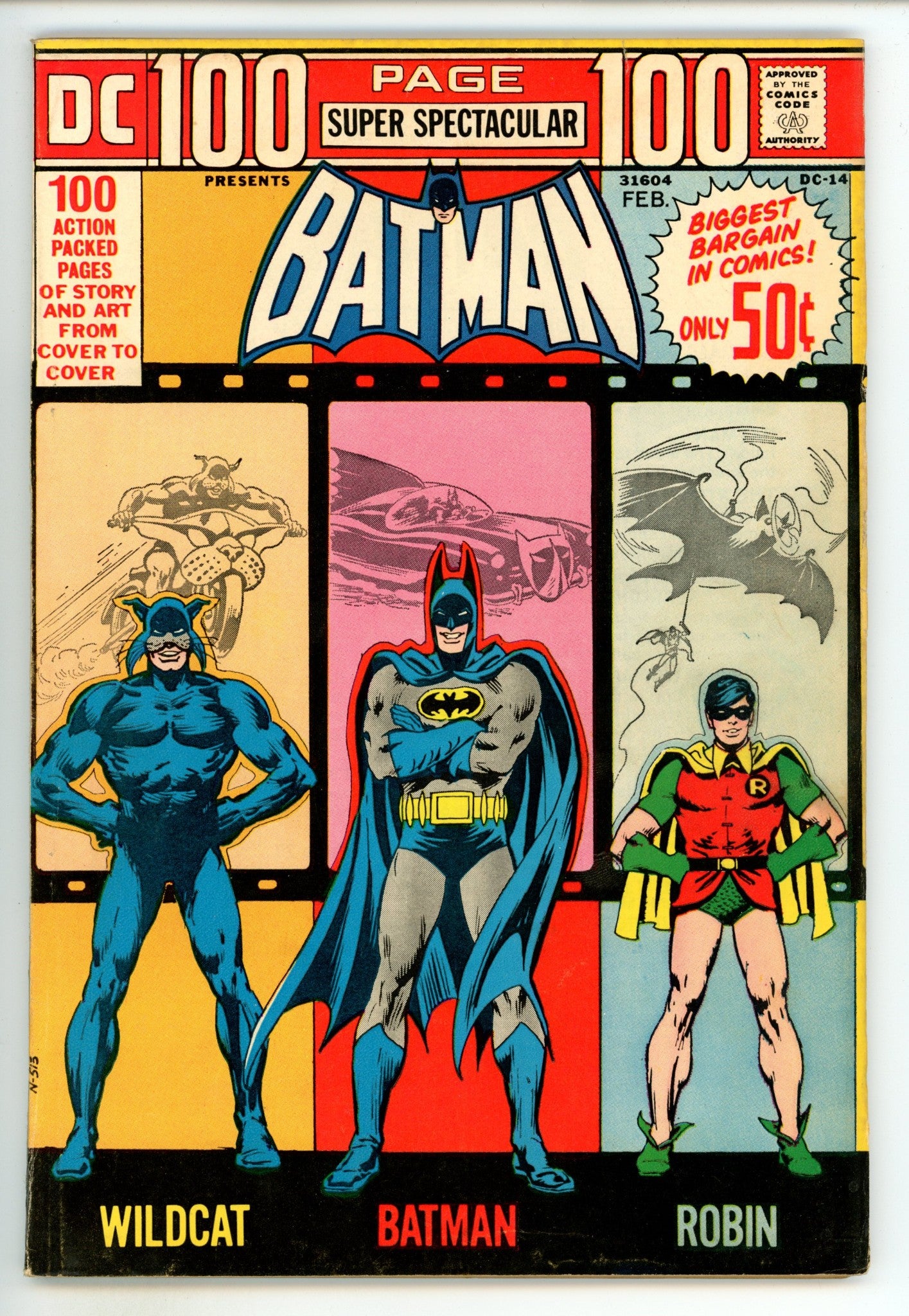 100-Page Super Spectacular DC-14 FN (6.0) (1973) 